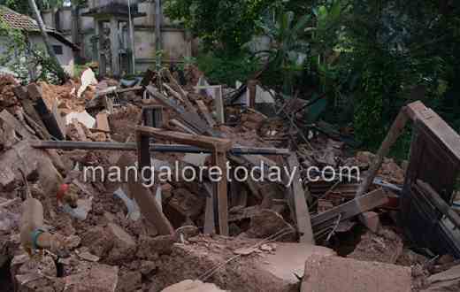 St Aloysius College demolishes poor family house
